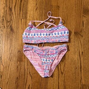 Vineyard Vines Pink and Blue Bikini